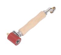 Double End Silicone Seam Brass Detail Roller 40mm Silicone Seam Roller with 6mm Brass Detail Roller Smoothing Seam Roller Tool for PVC TPO EPDM Waterproofing Welding Construction