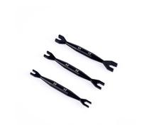 Double End Spanner Wrench Set, 3-4mm 4.5-5mm 5.5-7mm Open End Aluminum Tools for 1/8 1/10 RC Crawler Car, Compatible with Tamiya Axial SCX10