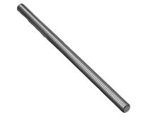 Double End Threaded Stud Screw Bolt, screw pitch 250mm Left Thread Screw Rod 304 Stainless Steel Reverse Teeth Screw Rod M4 M5 M6 M10 M14 M20 M24 Fully Threaded Stud Bolt shaft nut(M22x2.5x250)