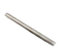 Double End Threaded Stud Screw Bolt, Screw pitch Full Teeth Thread Lead Screw Rod 304 Stainless Steel Screw Rod M2 M5 M16 M18 M20 Headless Bolt 250mm 500mm Thread Stud shaft nut(M16 1pcs,250mm)