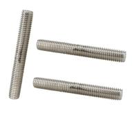 Double End Threaded Stud Screw Bolt, Screw pitch M10 M20 Right Hand Metric Thread Screw Rod Bolts 30mm 80mm 100mm 250mm 500mm Fully Threaded Rod Screw Studs Bar shaft nut(400mm,M10 (3Pcs))