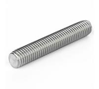 Double End Threaded Stud Screw Bolt, Screw pitch M12 M14 Stainless Steel Full Threaded Screw Rod 12mm 14mm Diameter Headless Screws Rod Metric Thread Through Wire Bolts shaft nut(45mm,M12 (5PCS))