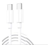 Double End USB C to USB C Cable Battery Charger Cable For iPhone 16 15 Pro Max Plus, Samsung Galaxy S24 S23 S22 S21 Note 10 9 8, A14 A15 A25 A35 A53 A55/INIU Power Bank