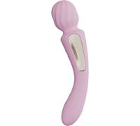 Double-Ended App-Controlled Vibrator Wanda Lilac by LELO, Size 21.7 cm x 6.4 cm x 4.3 cm, Poids 0.344 Kg, Color Pink