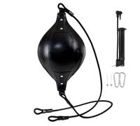 Double Ended Bag - Flexible PU Leather Elastic Punch Ball | Coordination Core Trainer Reflex Speed Bag for Gym Fitness Exercise Training