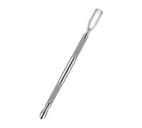 Double Ended Cuticle Pusher Remover Cleaner Nails Art Dotting Pen Stainless Steel Manicure Pedicure Nails Art Care Tool