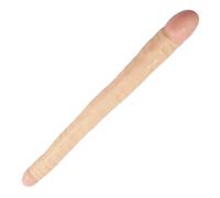 Double Ended Dildo 18.1 inch Super Long Doubles Ended Dildos Dong Vaginal Anal G Spot Play Flexible Realistic Dual Head Dong for Women Lesbian Couples