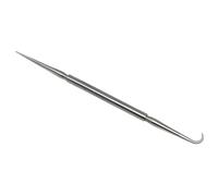 Double Ended Dissecting Probe Comes with Hook End & Straight Teasing Needle Tip Made of Stainless Steel for Biology Experiments Science Lab Dissections Multipurpose Laboratory Supplies for Students