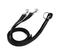 Double-Ended Dog Leash,2m/6.5ft Double Dog Coupler Lead Waist Shoulder Crossbody 360°Swivel for Small Medium Large Dog Walking Jogging Running