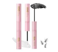 Double-Ended Eye Lash Bond and Seal, Easy Hold Cluster Lash Glue with Dual Brush Applicator, Waterproof, Long-Lasting Mascara Effect, Easy to Apply, Smudge-Proof for Eyelash Clusters