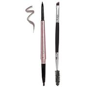 Double-Ended Eyebrow Pen with Brush - Automatic Makeup Tool in Light Coffee Shade - Creates Perfect Brows Every Time