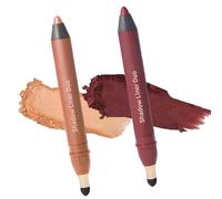 Double Ended Eyeliners and Eyeshadow Stick Long Lasting for Effortless Eye Definition All Day Comfort Travel Eyeliners