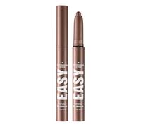 Double Ended Eyeshadow Pen, Natural & Shimmering Double Tones Glitter Eye Shadow Stick, Smooth Creamy Powder Eye Shadow Pencil, Sweatproof Long Lasting Highlight Eye Makeup for (Brick Red, One Size)