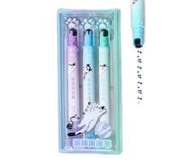 Double Ended Highlighters - PP Pens 5 Inch | Fun Marker Set - 3 Pieces Assorted Colors for School, Office, Home, Note-Taking, Drawing, Organization