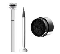 Double Ended Lower Lash Stamp And 2 In 1 Smudgeproof Makeup Tool For Effortless Bottom Eyelashes Application Beginner Friendly Beauty (Black, 15cm)