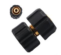 Double-Ended M22 IG Adapter Connector For For High Pressure Washer Applications with Brass Body and Plastic Components