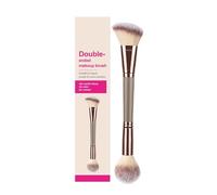 Double Ended Makeup Brush, Double Ended Makeup Tool | Concealer Brush - For Face Cheeks Liquid Powder Cream Foundation