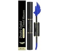 Double-Ended Mascara, 5ml | Blue, Pink, Purple | Waterproof and Smudge-Proof | Long-Lasting Vibrant Colors for a Bold and Stylish Look