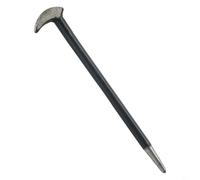 Double-Ended Nail Puller | High Carbon Steel Pry Bar and Wrecking Tool for Woodworking | Lasting Multifunctional Nail Remover with Rust-Resistant Coating(15CM)