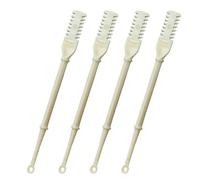 Double-Ended Nose Hair Trimmer, Nasal Hair Cutter - 4 Pieces Double-Ended Nasal Hair Shaver | 360 Degree Rotation Nose Hair Removal Tool for Dormitory, Home,
