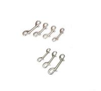Double Ended Snap Hook Clip with 316 Stainless Steel for Rope, Chain, and Marine Hardware Applications (90mm snag)