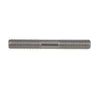 Double Ended Stud Screws Threaded Rod,Double-Ended M3 x0.5 50mm - 200mm Metric 304 Stainless Steel End Bolts Screw(M3X120mm 20pcs)