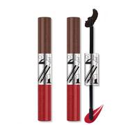 Double-Ended Tear-Off Brow Gel & Lip Gloss 4 Color Available Compact & Lightweight Doubles as Lip Liner (04)