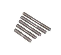Double Ended Threaded Rods - 2-5pcs M3 M4 M5 M6 M8 M10 Metric 304 Stainless Steel Headless Stud Bolts(100mm M5 5pcs)