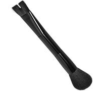Double Ended U Shaped Nose Contour Powder Brush Black