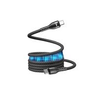 Double Ended USB C Charging And Data Cord 100W Super Speed Braide Cable TangleFree Design For Travel Office Double Type C Data Cable