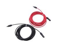 Double Ends Solar Extension Cable with Connector 1-10 Meter 4mm2/6mm2 1000V/1500V PV DC Connector Solar Cable Photovoltaic Wire(5M 4mm2)