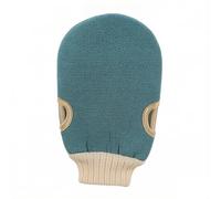Double exfoliating Towel, Double Frosted Gloves, deep Cleaning, Suitable for Skin Cleaning, Back Cleaning and Other Parts of the Body that Need to Remove Dead Skin. (Blue-A)