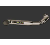 DOUBLE EXHAUST APPROVED MSR MUFFLER MOTORCYCLE VINTAGE HONDA VF 750 CUSTOM 1982/86 SHORTSHOTS RCS