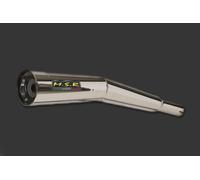 DOUBLE EXHAUST APPROVED MSR MUFFLER MOTORCYCLE VINTAGE YAMAHA XJ 650 FROM 1980 / 750 1984/89 / 900 1983/90 BENTCONIC CCS