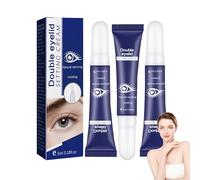 Double Eyelid Styling Cream, Eyelid Lifting Fixation Cream, Natural Double Eyelid Shaping, Long-Lasting, Waterproof and Sweat-Proof, Invisible Double Eyelid Shaping (3 Pieces, One Size)