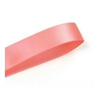 Double Face Satin Ribbon 6 9 13 16 19 22 mm 100yards Red Pink Series Ribbon for Wedding Decoration Handmade Rose Flowers-Light Coral 238-19mm