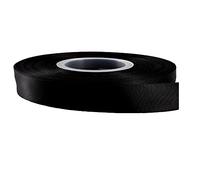 Double Faced Satin Ribbon 22 Meters Gift Wrap Ribbon, Ribbons for Gift Wrapping, Christmas Ribbon, Gift Wrapping Ribbon for Crafting, Wedding Party Decor (6mm, Black)