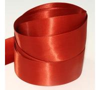 Double Faced Satin Ribbon. 7mm, 10mm, 15mm & 25mm. 58 Colours. 1m Cut Length (10mm, Chestnut Brown Col370)