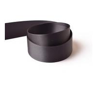 Double Faced Satin Ribbon. 7mm, 10mm, 15mm & 25mm. 58 Colours. 1m Cut Length (10mm, Dark Grey Col970)