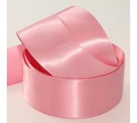 Double Faced Satin Ribbon. 7mm, 10mm, 15mm & 25mm. 58 Colours. 1m Cut Length (7mm, Baby Pink Col440)