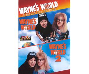 DOUBLE FEATURE - WAYNE'S WORLD/WAYNE'S WORLD 2 NEW REGION 1 DVD