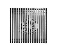 Double Filter Anti Clog Drain Cover Garden Large Floor for Bathroom Kitchen Laundry Easy to Installation Deodorants Stainless Steel Floor