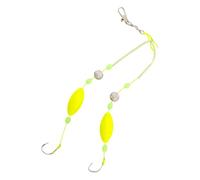 Double Fishing Hook - Diving Reef Hook | Fly Tie Hooks | Stainless Steel Double Hook with Reel Lanyard | Carp Fish Hooks | Carbon Steel