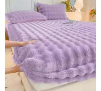 Double Fitted Sheet for Deep Mattress Soft & Easy Care Bed Sheets with Elastic Hem (10 180x200cm) Premium Quality Bedding