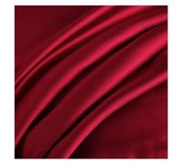 Double Fitted Sheet Mulberry Silk Fitted Sheet Four Corners With An Elastic Band Mattress Cover Solid Color Bed Sheet Fit Sheet(Red,180x200x25cm)