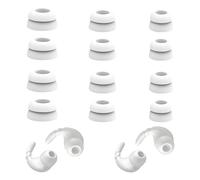 Double Flange Ear Tips & Anti-Slip Ear Hooks, Universal Replacement Kit