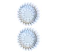 Double Flower Standard Elastomer Molds Consumable Recyclable Flame Soap Chocolate Crafting Materials Release Cleansing Set Double Standard Soap Cast