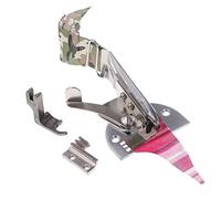 Double Fold Angle Binder Industrial Sewing Machine Binding Attachment 36 mm Silver