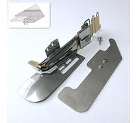 Double-Fold B Type Binder + Mount Plate for Janome Coverpro 900 1000 Elna 443 (Tape-Finish Size：1-5/8"(41.3mm)-1/2"(12.7mm))