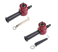 Double for Head Metal Sheet Nibbler Cutter Cutting Tool Power Drill Attachment Professional Metal Cutting Sheet Cutter Tool